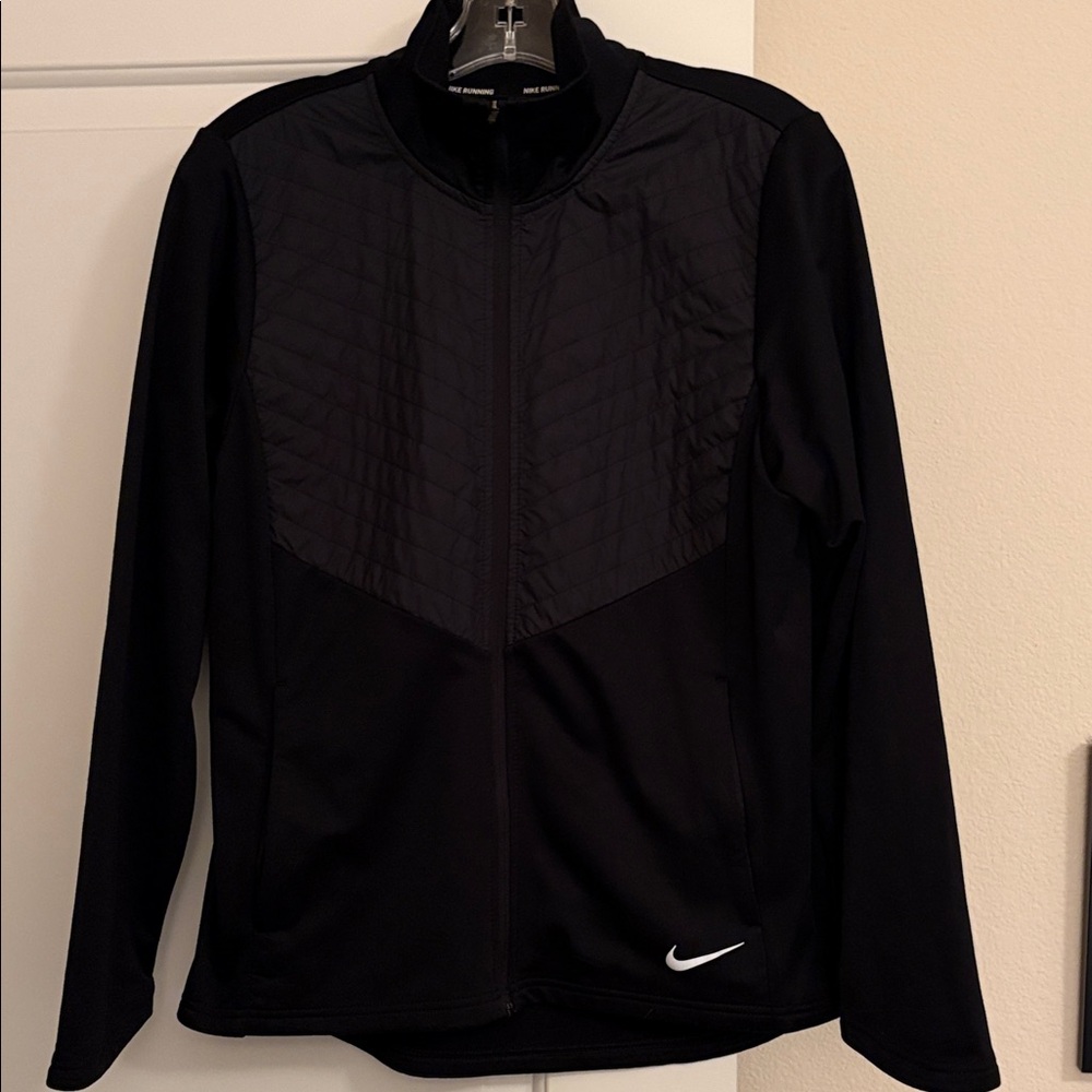 Nike Running Black Full-Zip Jacket